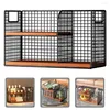 Kitchen Storage Rack Bathroom Shelf 2- Tier Makeup Vanity Tray Organizer Shelves Cup Countertop