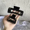 Luxury Fashion Womens Designer Brand Clips Claws Claws Big Square Crabs Clip Barrettes para mujeres Accesorios para el cabello de alta calidad