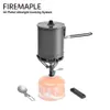 Spisar Fire Maple Petrel 251G Ultralight Cooking System Lätt uteserverad Gas Folding Fork Portable för vandringsreser Camping 231025