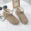 Designerskie buty UgSlides buty śnieżne Tasman australia kolorowe buty śniegowe owczarek tusza muły mężczyźni kobiety ultra mini buty butowe zamszowy komfort upadku górnego wygody