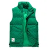 B2088 letter plaid designer mens vest zipper puffer vest bodywarmer down cotton mens gilet sleeveless winter jacket coat