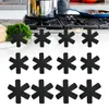 Table Mats 12Pcs/Set Anti Slip Pad Pot Pan Protectors For Cookware Nonstick Skillet Frying Pans Thicker Pots Dividers Plate