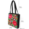 Evening Bags Ethnic Phoenix Embroidered Women s Shoulder Bag Receptor Canvas Casual 231026