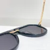 Lunettes de soleil de créateurs pour hommes femmes 6195 planche d'acétate grand ovale plein cadre extérieur style de mode anti-ultraviolet rétro plaque UV400 lunettes lunettes boîte aléatoire