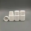 Bouteilles de pilules pharmaceutiques vides en plastique HDPE rechargeables, conteneur avec bouchon à vis Hciul, 100 pièces/lot, 15ml, livraison gratuite