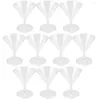 Vinglas Martini Cocktail engångsvinglas Whisky Tumblers Plastic Cup