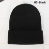 Beanie vinter för kvinnor män pojkar flickor virkade skallies hatt fast färg unisex höst stickade mössa mössa vilda tillbehör 230920