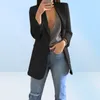 FashionLong Blazers Women Ladies Femme Mujer Dames Casual Office White Black Blue Red Gul Oange Plus Size Overdimensionerad Blaz38565444