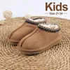 Designer kids boots tasman slippers tazz baby toddler bootes mustard seed snow mini booties boys girls australie fluffy sheepskin sherpa shoes for kid pink