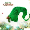 クリスマスデコレーション帽子の白と緑のベルサンタハット9ボーイズキッズガールズLEDお誕生日おめでとう230905ドロップデリバリーホームガーデンフェスDHDHU