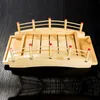 Sushi Tools Japanese sushi wooden boat arch Bridge Boats sashimi platter cooking dry ice Dragon Boat Platter 231026