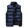 Men's Vests Mens Winter Autumn Ves Cotton Warm Down Vest Coat Male Jacket Casual Thick