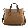 Kolejki Mężczyźni Mężczyźna na płótnie torba skórzana teczka podróżna walizka Messenger na ramię pakiet torebka Duże przypadkowe torby na laptopy biznesowe 231026