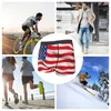 Underpants American National Flag Breathbale Panties Man Underwear Sexy Shorts Boxer Briefs