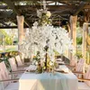 Fiori decorativi Artificiale Fiore di ciliegio Albero Lussureggiante Festa di matrimonio Compleanno Sfondo Decorazione del soggiorno di casa