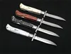 The 9 Inch ACK Godfather Stiletto Mafia Horizontal Folding knife Classical Auto Pocket knives BM42 EDC Tools