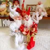 クリスマスの装飾Abxmas Elf Doll Toy Pendant Ornaments Decror Hanging Standing Decoration Navidad Year Gifts 231026