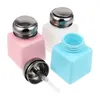 Nail Gel Travel Conditioner Remover Bottle Laundry Detergent Liquid Press Dispenser