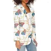 Kvinnors kostymer bullriga Designs Butterfly Floral Print Women Blazers and Jackets Luxury Slim Ladies High Quality Long Sleeve Female Business 2024