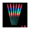 Led-lichtsticks Led-suikerspin Glo Cones Colorf Light Stick Flash Glow voor vocale concerten Drop-levering speelgoedgeschenken Led verlicht speelgoed Dhz0I