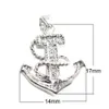 Beadsnice Anchor Charms Pendant for Women Necklace Making 925 Sterling Silver Small Pendants Fashion Gift for Friends ID 26208292n