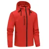 Sunscreen clothing, outdoor leisure mountaineering tourism, popular men's hooded spring and autumn thin windbreaker Fjhbs