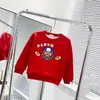 Sweatshirts Çocuk Giysileri Bebek Sweatshirt Hoodies Toddler Jogger Çocuklar Katlar Takip Erkek Kızlar Sweatshirt Pembe Siyah Mavi