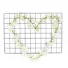 Fleurs décoratives 175 cm 135 tête fleur de cerisier artificielle rotin mariage décoration de la maison fleur en plastique