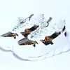 2023 Chaussures Designer Casual Top Quality Chain Reaction Wild Jewels Chain Link Link Trainer Sneakers EUR 36-46