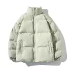 Winter Jacke Männer Parkas Verdicken Warme Mantel Herren Stehkragen Einfarbig Casual Parka Frauen Mode Neue Streetwear