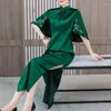 Etnische kleding Traditionele Chinese trouwjurken voor dames Oosterse elegante klassieke slanke Cheongsam Opera Cape Lange Qipao Lady Banket