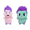 Peluche en peluche pour enfants, jouets mignons et doux, dessin animé pour filles, décoration de chambre à coucher, poupées en peluche pour enfants, cadeau d'anniversaire pour filles, rose et vert