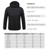 Outdoor Jackets Hoodies Zone 21 Hot Jacket Men's USB Electric Heating Tank Top Winter Warm Hooded Coat Parka New 231026