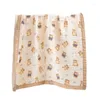 Couvertures en coton petites couettes pour nourrissons, couverture confortable pour poussette