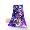 Serviette personnalisée Anime Ensemble étoiles imprimé coton visage/serviettes de bain tissu en microfibre pour enfants hommes femmes douche