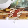 Dangle Oorbellen ECHSUN Bijoux Femme 2023 Charms Sieraden Lange Kwast Bloem Parel Groot Voor Vrouwen Gift Minimalistische Jewelr