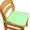 Oreiller chaise couleur unie, décorations pour la maison, housse en Polyester, remplissage éponge, tissu pour canapé de jardin, salle à manger, 40 40cm # G