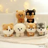 Stuffed Plush Animals Lifelike Fluffy Puppy Model Dog Stuffed Toy frise Chow Plush Doll Gifts