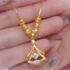 Hänge halsband äkta 18k guld diamant ginkgo bladhänge halsband för kvinnor enkel zirkon halskedja för kvinnor fina smycken gåvor q231026