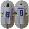 Football Jerseys Rugby18 Jefferson Hockenson Moss Smith Cousins Addison kingcaps Online Shop Jersey Tops Limited Jersey Shirts Tops