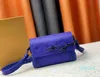 2023 Steamer Wearable Embossed Wallet Messenger Bag Women's Designer Crossbody Monograms Taurilon Leather Shoulder Bag