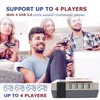 게임 컨트롤러 조이스틱 Kinhank 비디오 게임 콘솔 슈퍼 콘솔 X Cube 레트로 게임 콘솔 PSP/PS1/DC 등과 관련된 60,000 클래식 게임 231025