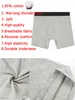 Underbyxor 3st Pack Midlong Boxer Shorts Underwear Cotton Bowable Man For Men Sexy Homme Boxershorts Box Gay Panties Slips 231025