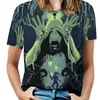 T-shirt da donna Pan'S Labyrinth T-shirt da donna Primavera ed estate Pullover girocollo stampato Top Pans Guillermo Del Toro