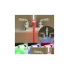 Led Faucet Lights No Battery Matic Temperature Sensor 3 Color Rgb Glow Shower Light Water Tap Drop Delivery Home Garden Faucets Shower Dhuey