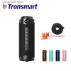 Głośniki telefonu komórkowego Tronsmart T7 Bluetooth głośnik przenośny z 360 stopni dźwięk przestrzenny Tryby LED True Wireless Stereo App for Camping T231026