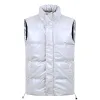 Winter High Quality Casual Men's Wear Solid Color Slim Fit Down Vest Couple Autumn/Winter Warm Down Cotton Vest Men's