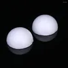 Decorative Flowers Ball Foam Hemisphere DIY Balls Polystyrene White Bouquet Material Christmas Decorations