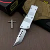 Nowa seria Signature 819-1BLS Mini Auto Knife 1.88 "D2 STAL BLADE AMITATION ALIMINUM (T6-6061) Obsługa kempingu na zewnątrz taktyczne noży do walki EDC EDC