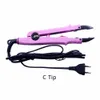 Connectors 1pc JR611 ABC tip Heat Connectors Hair Extensions Tools Fusion Iron Wand Iron Melting ToolEU outlet 231025